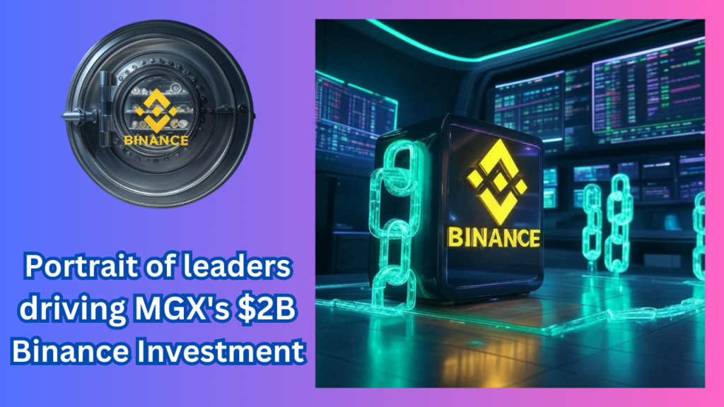 Portrait of leaders driving MGX's $2B Binance Investment