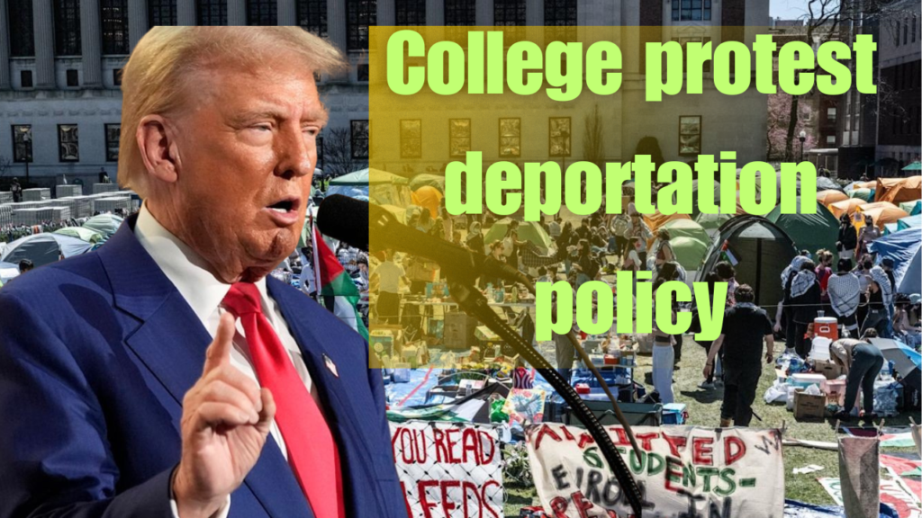 Trump Warns Colleges Over Illegal Protests