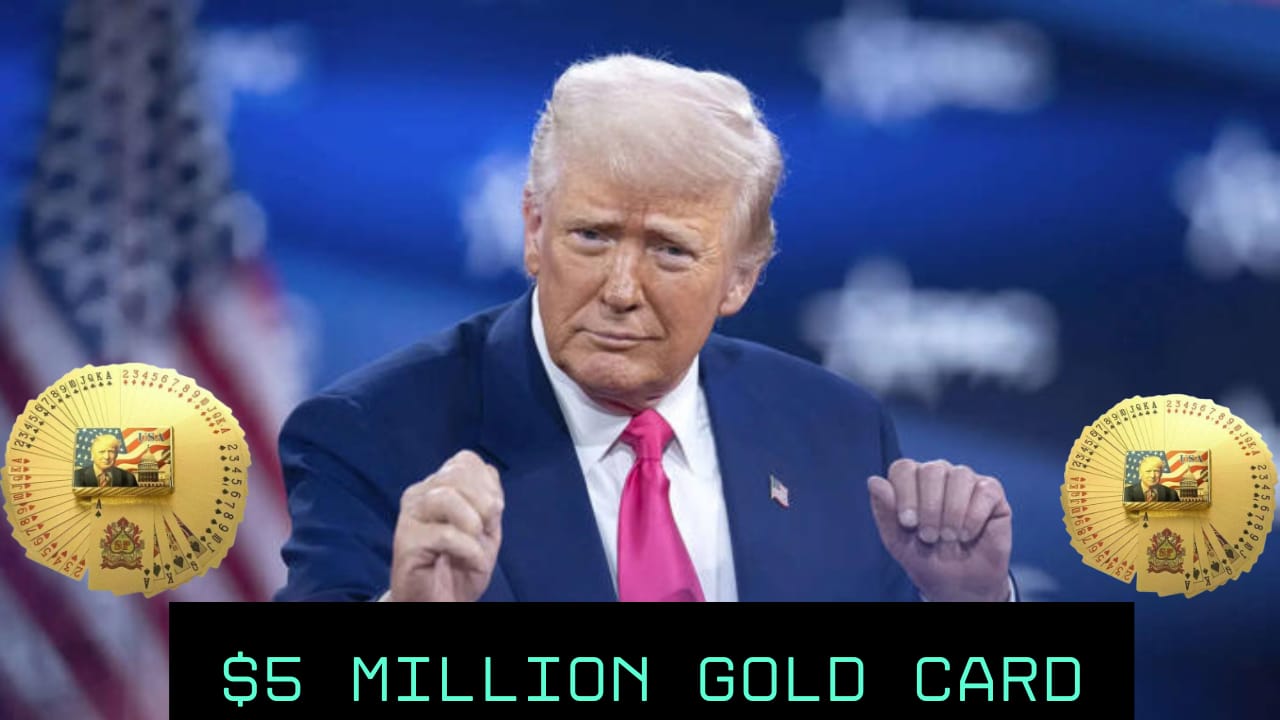 Donald Trump Gold Playing Cards vs. $5 Million Gold Card