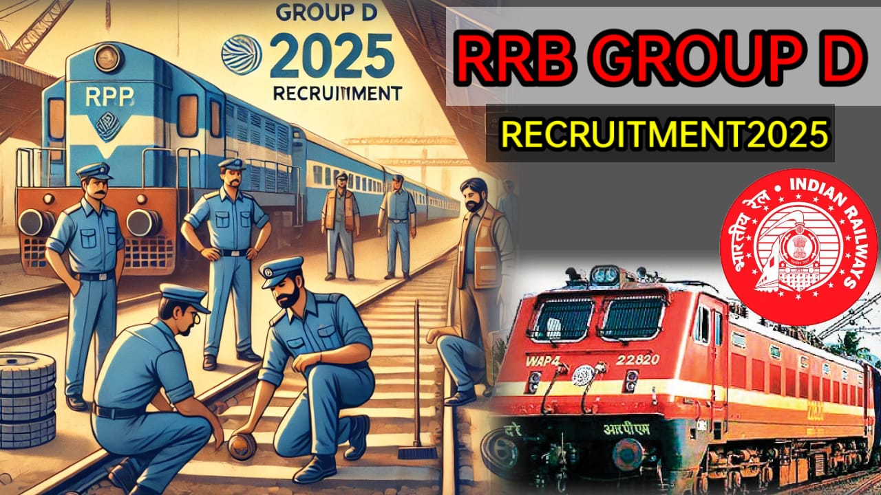 RRB Official Website: Group D Form Fillup 2025