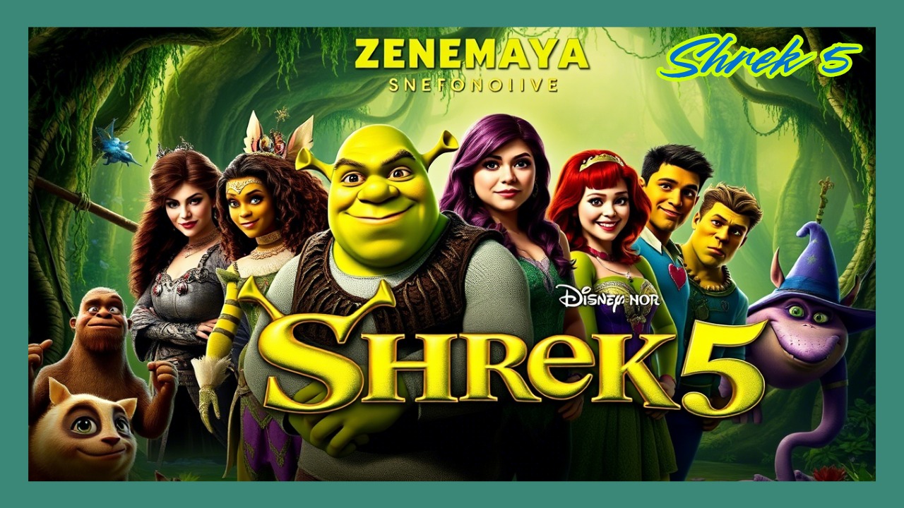 Shrek 5 Cast Announcement 2025 Zendaya Joins as Felicia