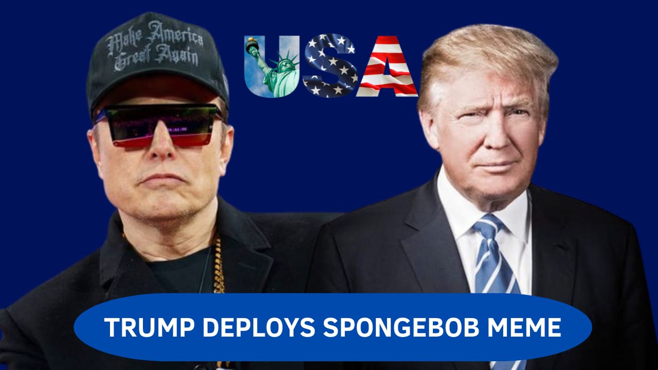 Trump Deploys SpongeBob Meme to Troll DOGE Critics