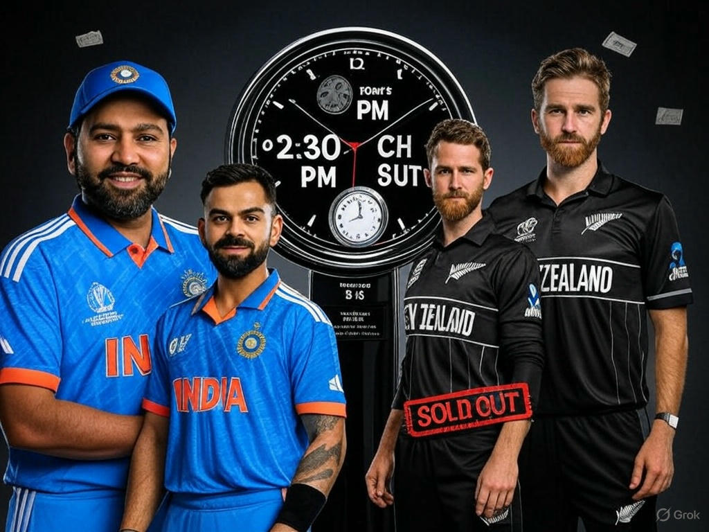 India vs New Zealand Final 2025 Today Match Time