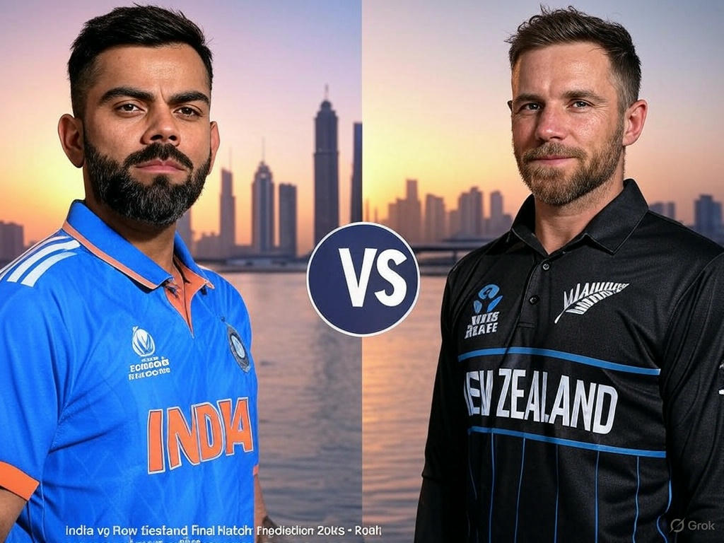 India vs New Zealand Final Match Prediction 2025