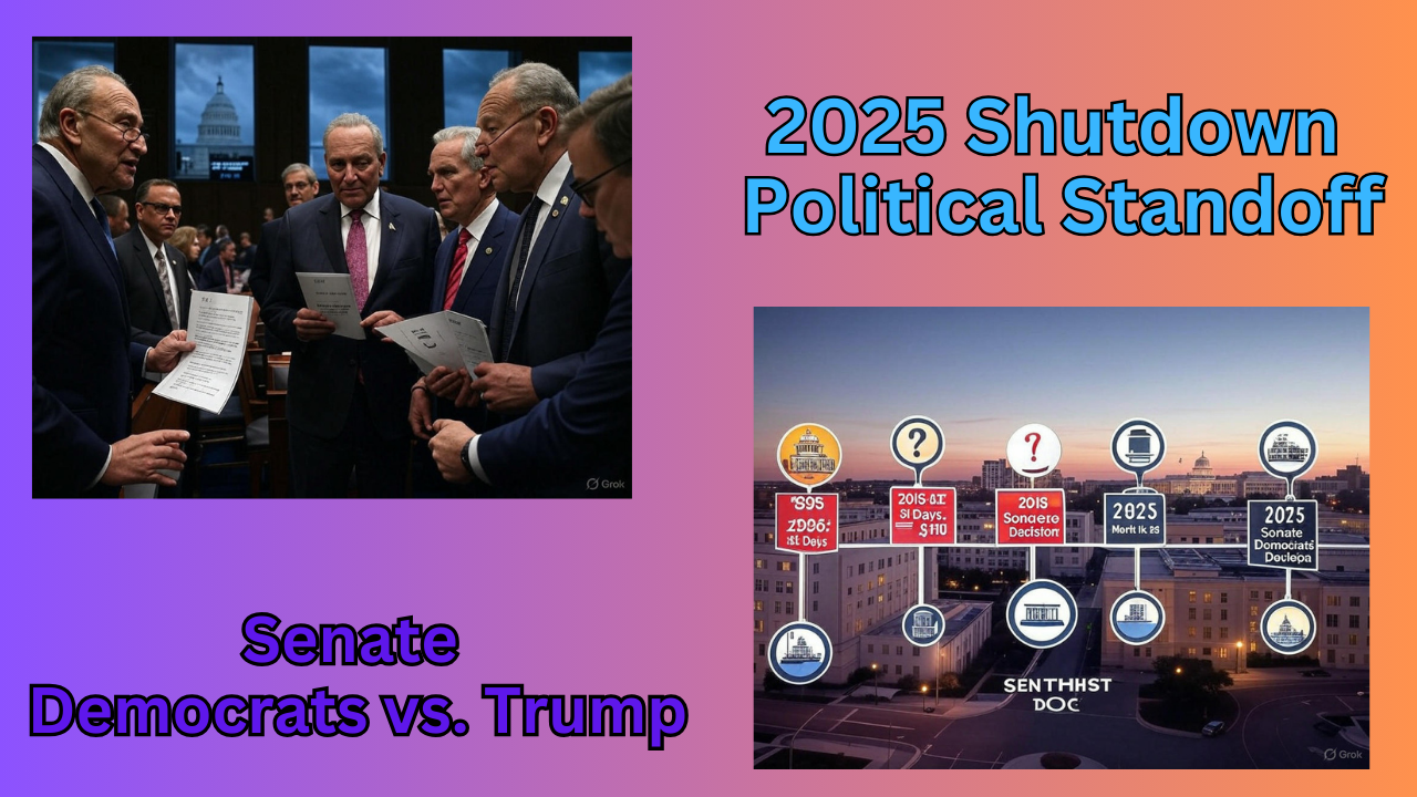 Senate Democrats Government Shutdown 2025