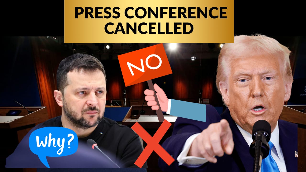 Trump Zelenskyy Press Conference Cancelled February 2025