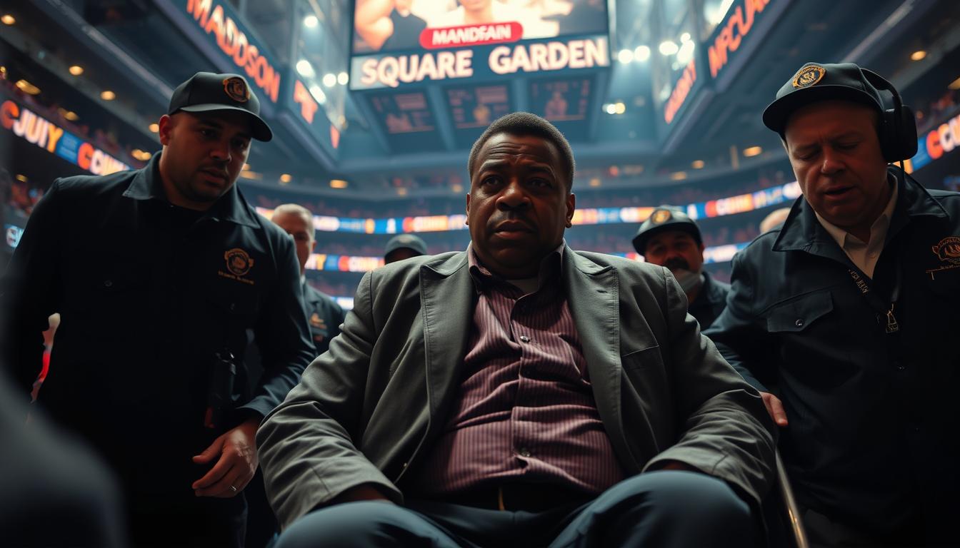 Concerning Incident: Tracy Morgan Wheeled Out of Knicks Game